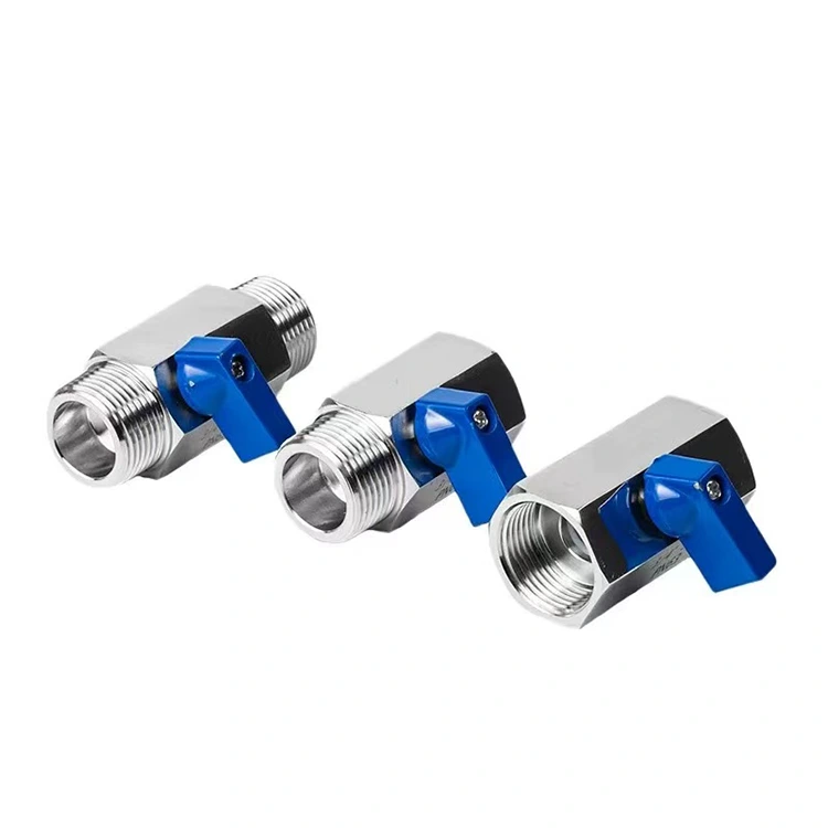 Īpašs mini lodveida vārsts HVAC un gāzei